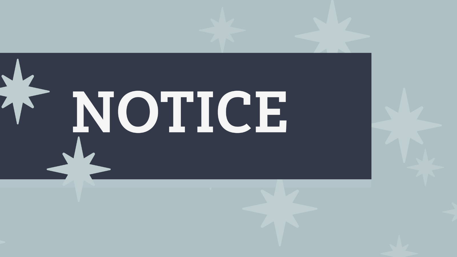 Notice