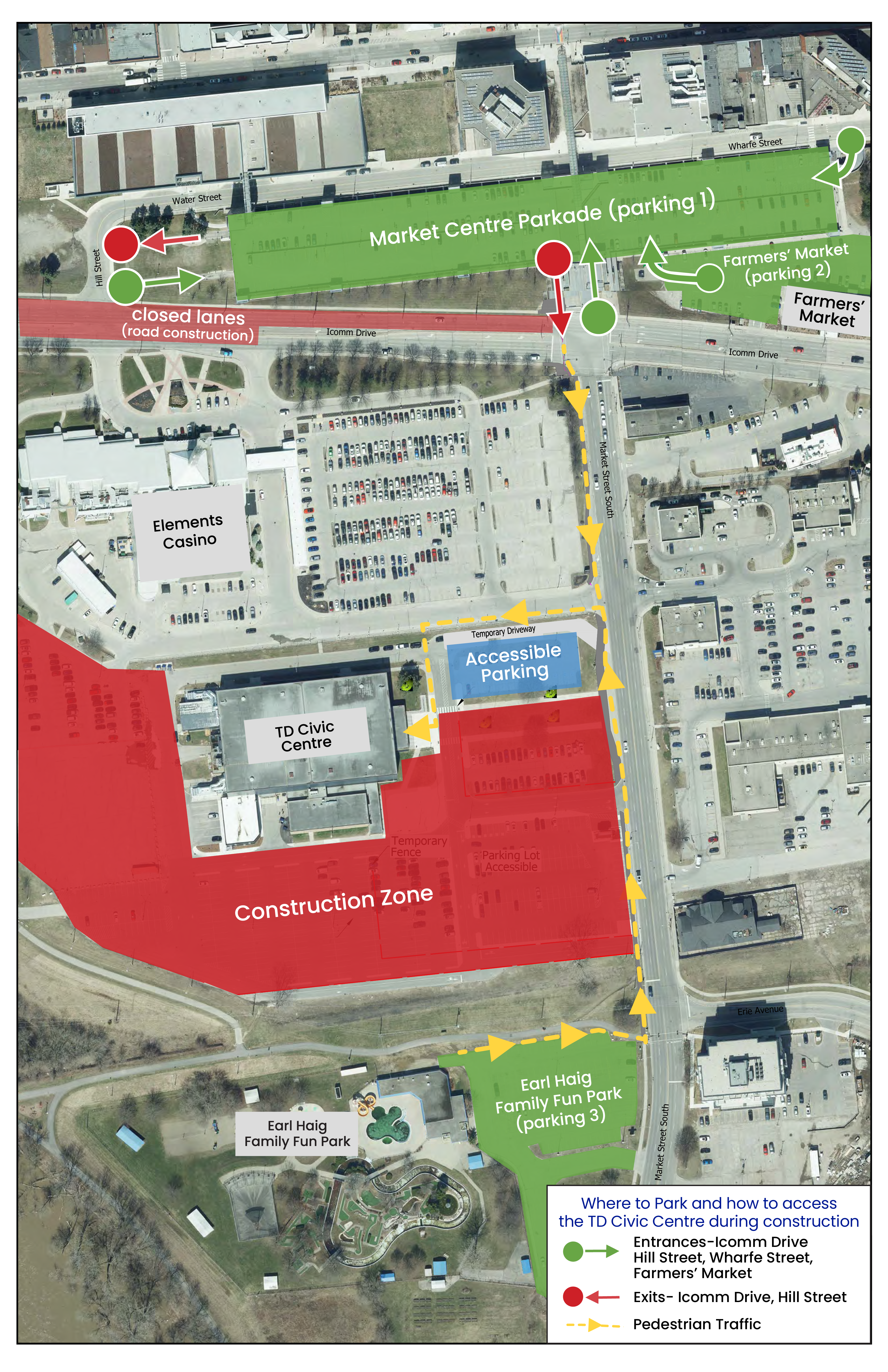 TD Civic Centre Parking Updates