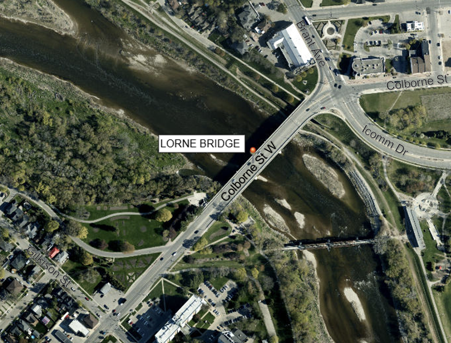 Lorne Bridge Project Area