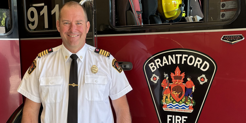 Wayne Robinson as new Deputy Fire Chief