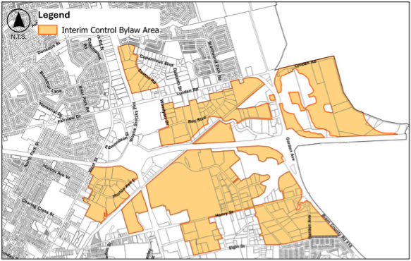 Figure 3- Interim control area (Braneida, etc.)