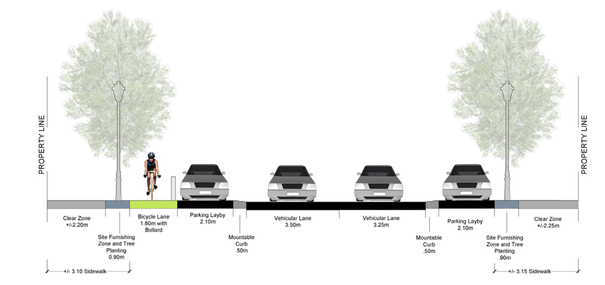 Preferred alternative cross section