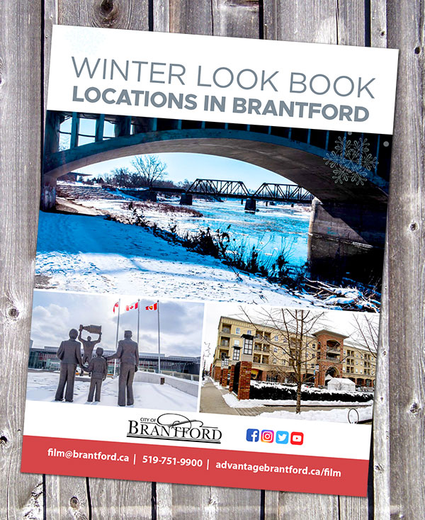 cover of the Brantford Film Winter Look Book