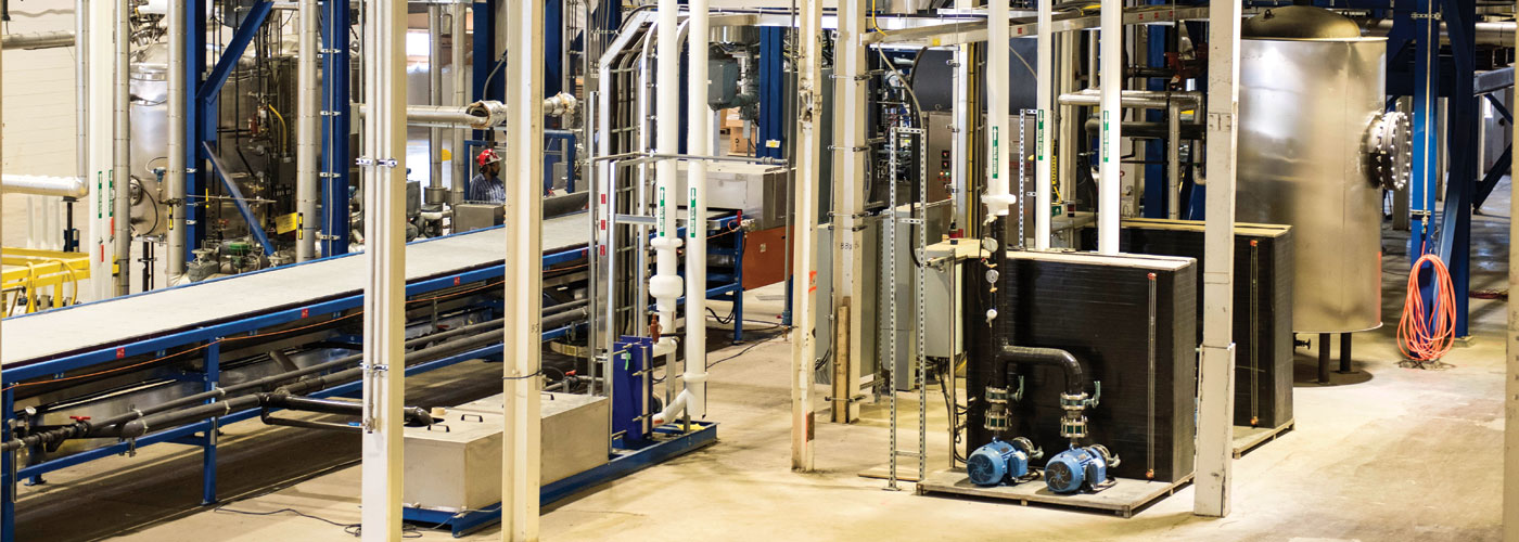 GreenMantra Technologies production floor