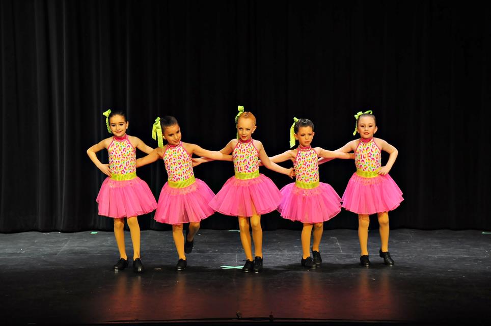 Dancers on stage