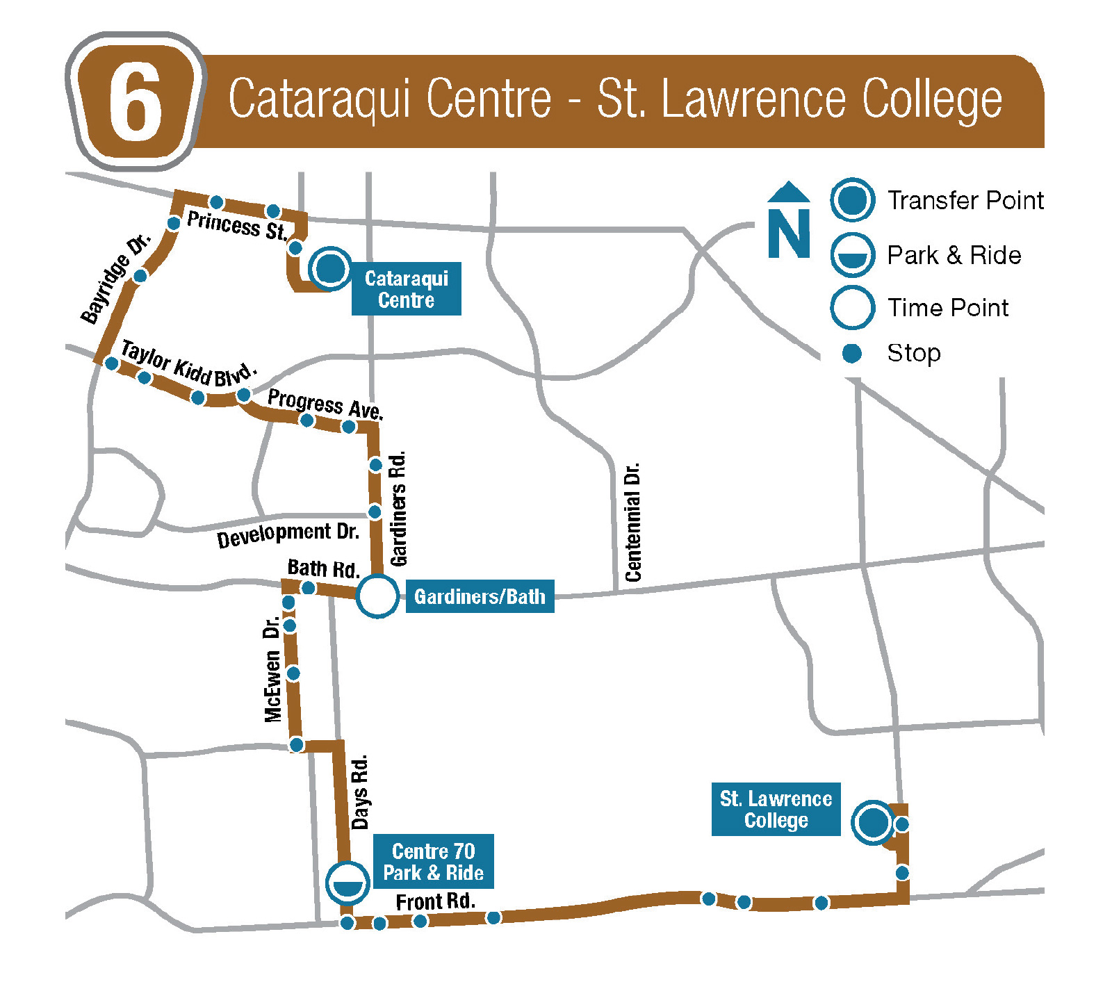 Route 6 map