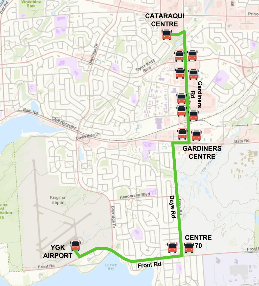 Route A map
