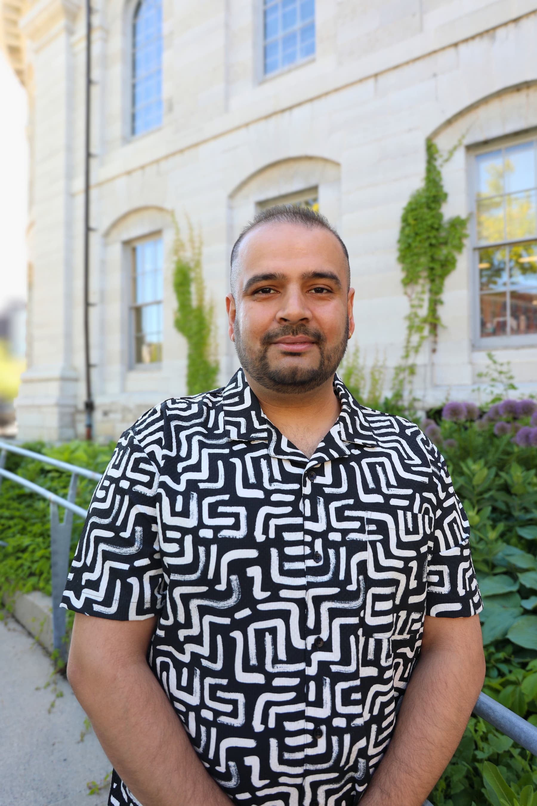 Rumit Sohal outside City Hall