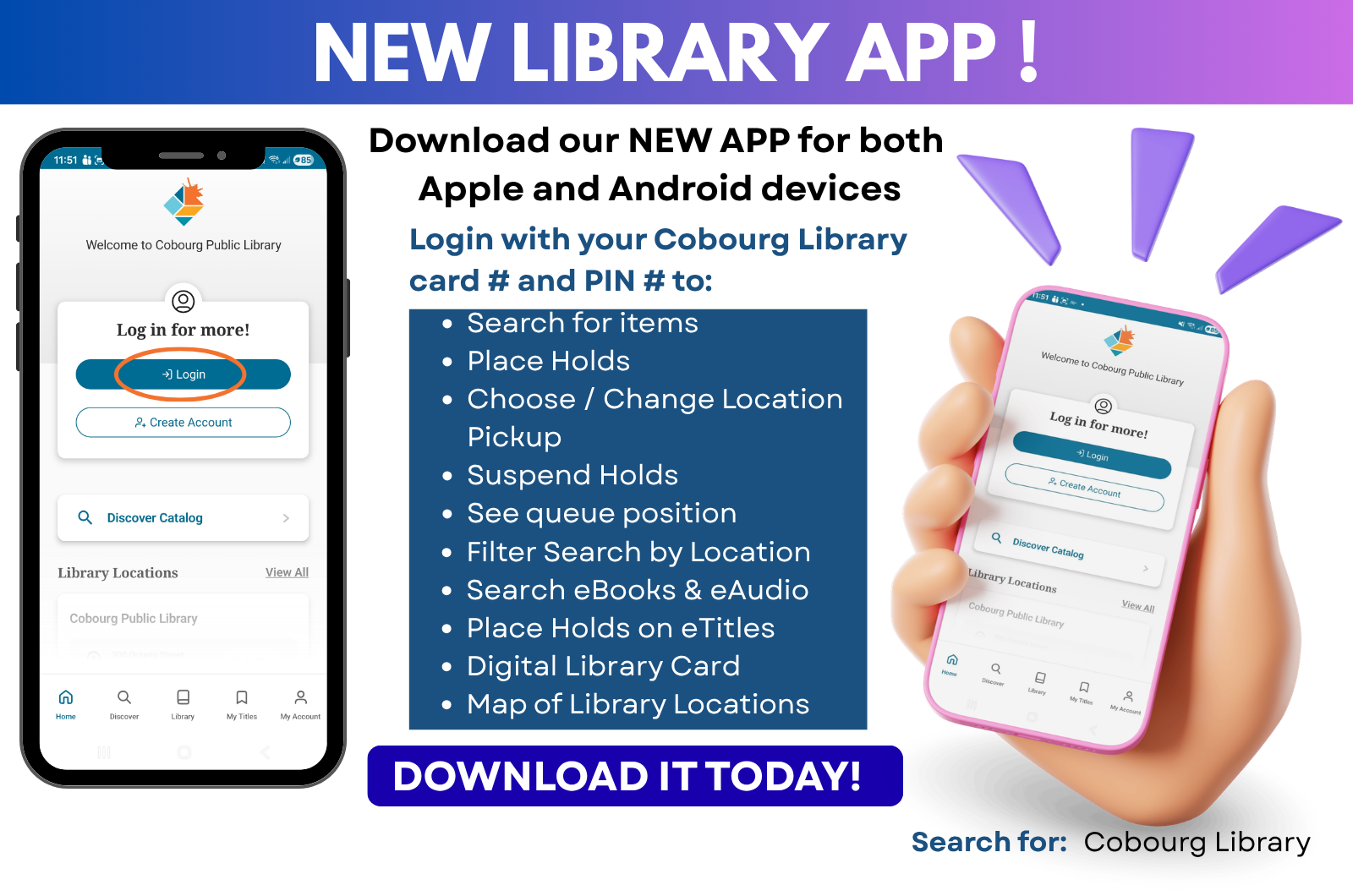 New Library App