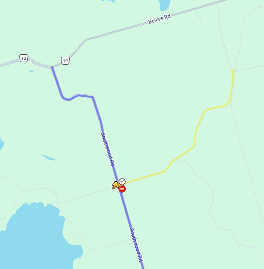 Kilworthy Road map