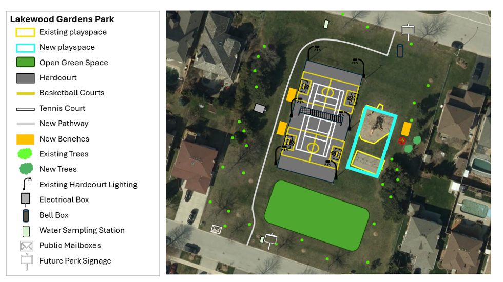 Lakewood Gardens Park Map