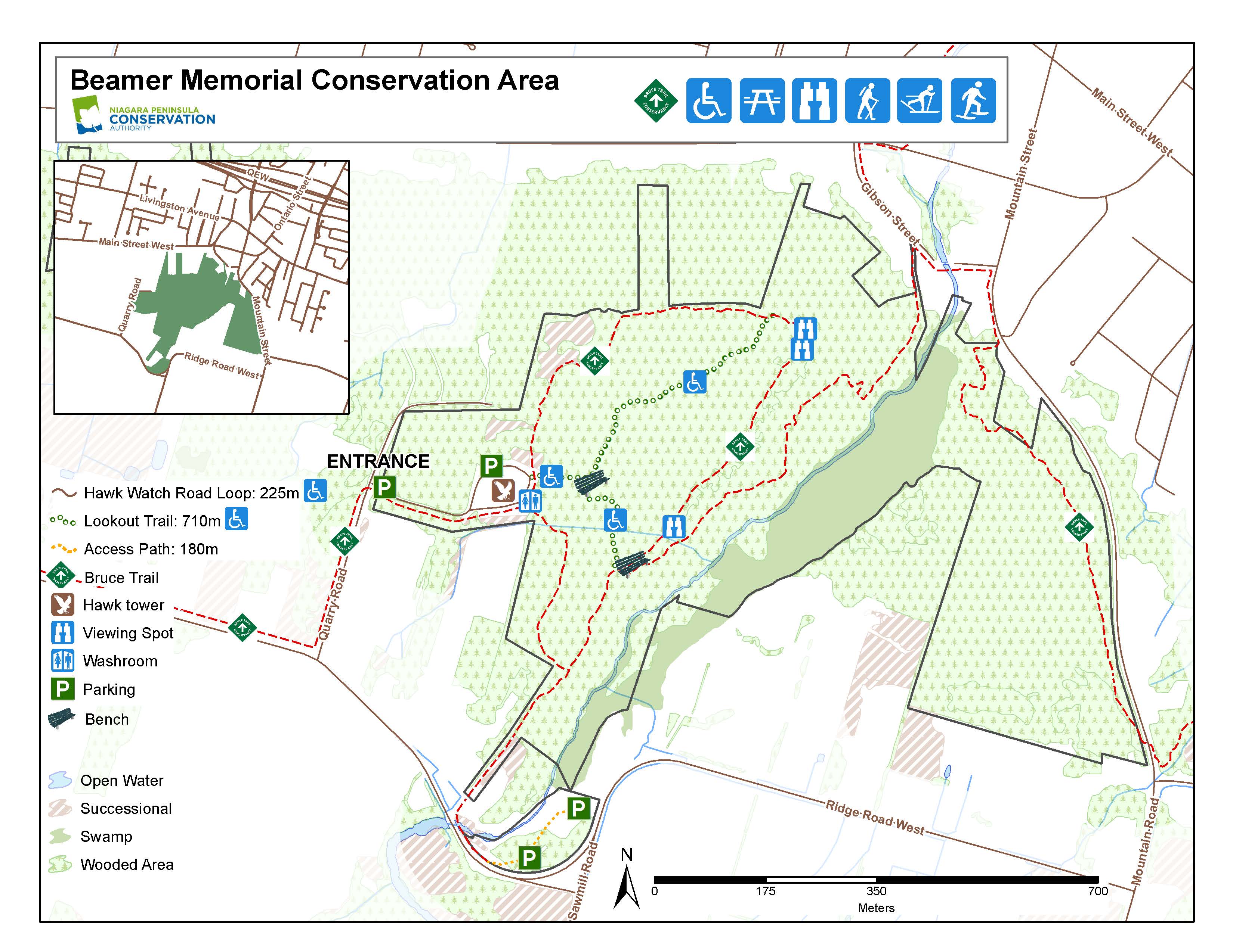 Map Of Beamer Conservation Area Map Of Beamer Conservation Area