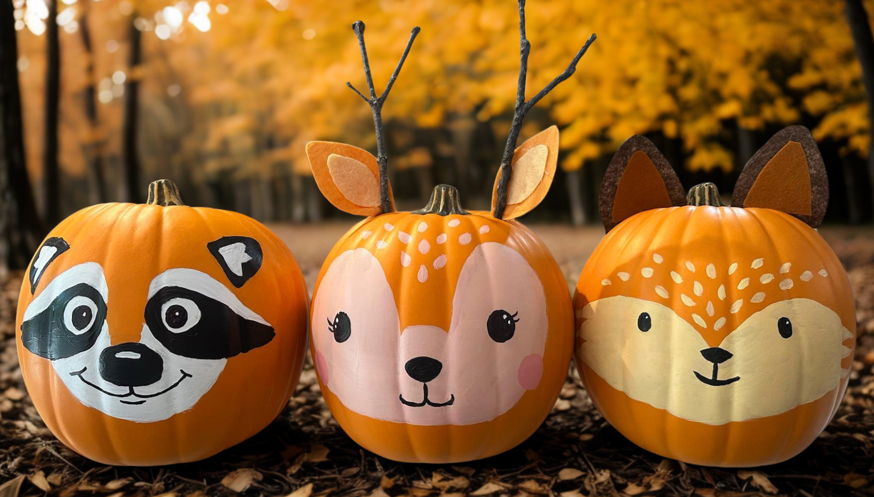 Woodland Pumpkin Pals
