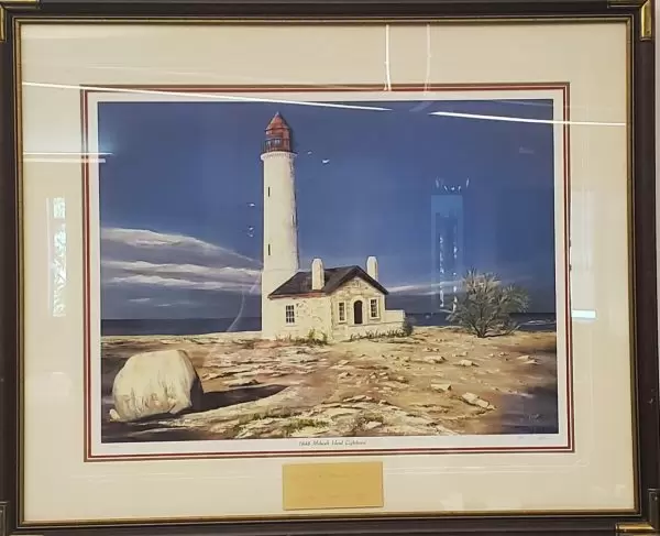 Painting of Mohawk Island Lighthouse