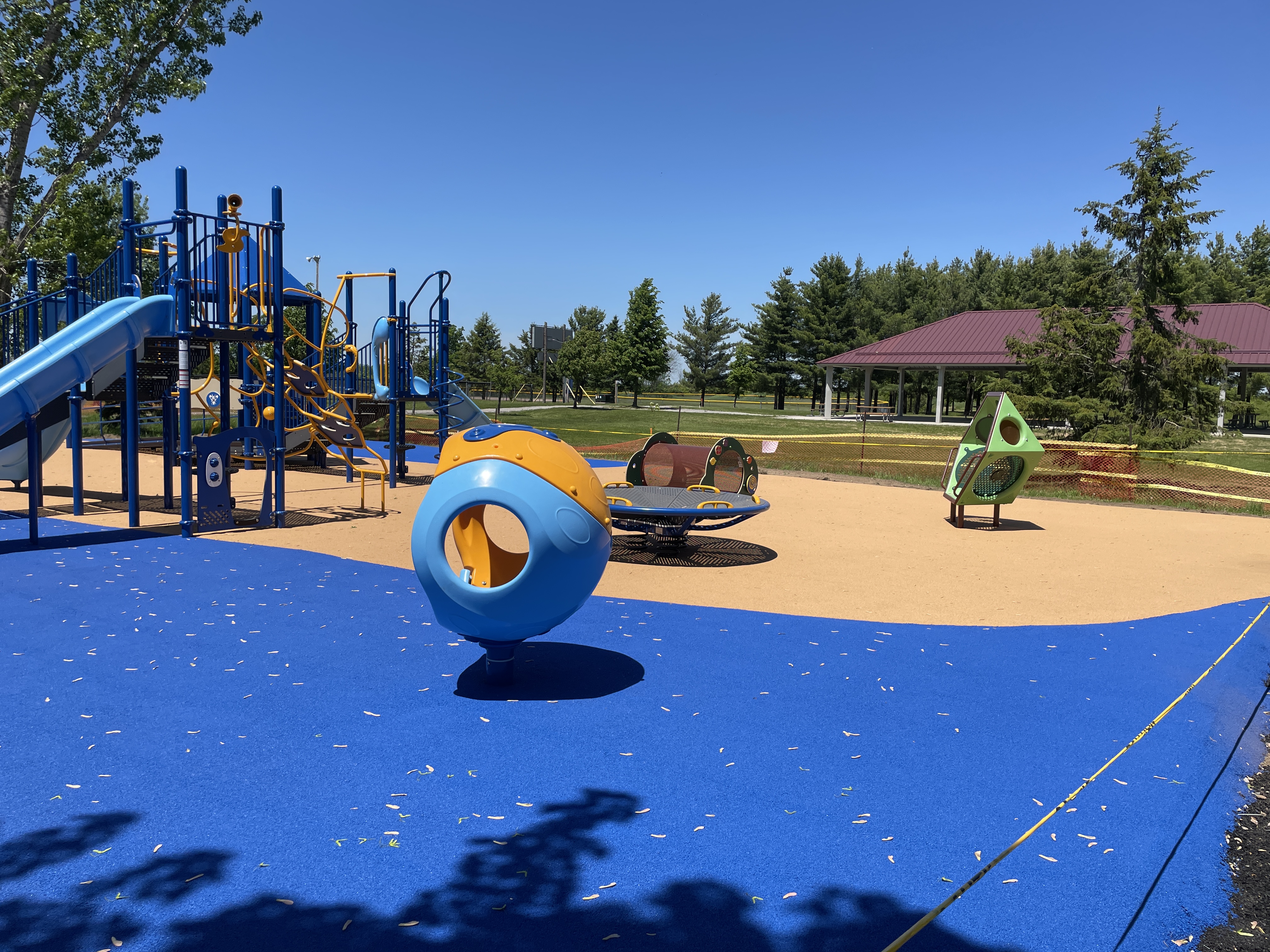 Inclusive park equipment