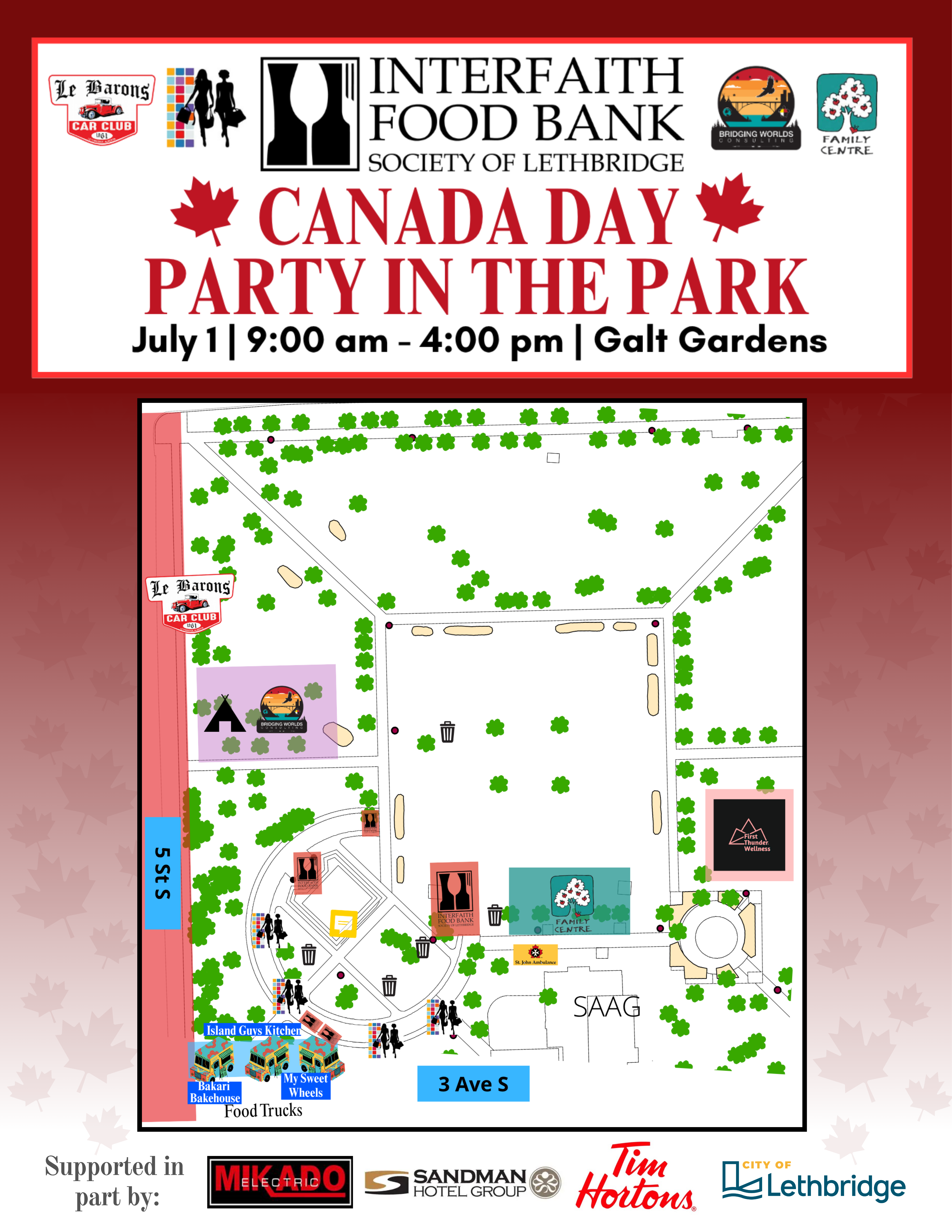 Galt Gardens Party in the Park
