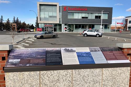 sign at Scotiabank downtown branch