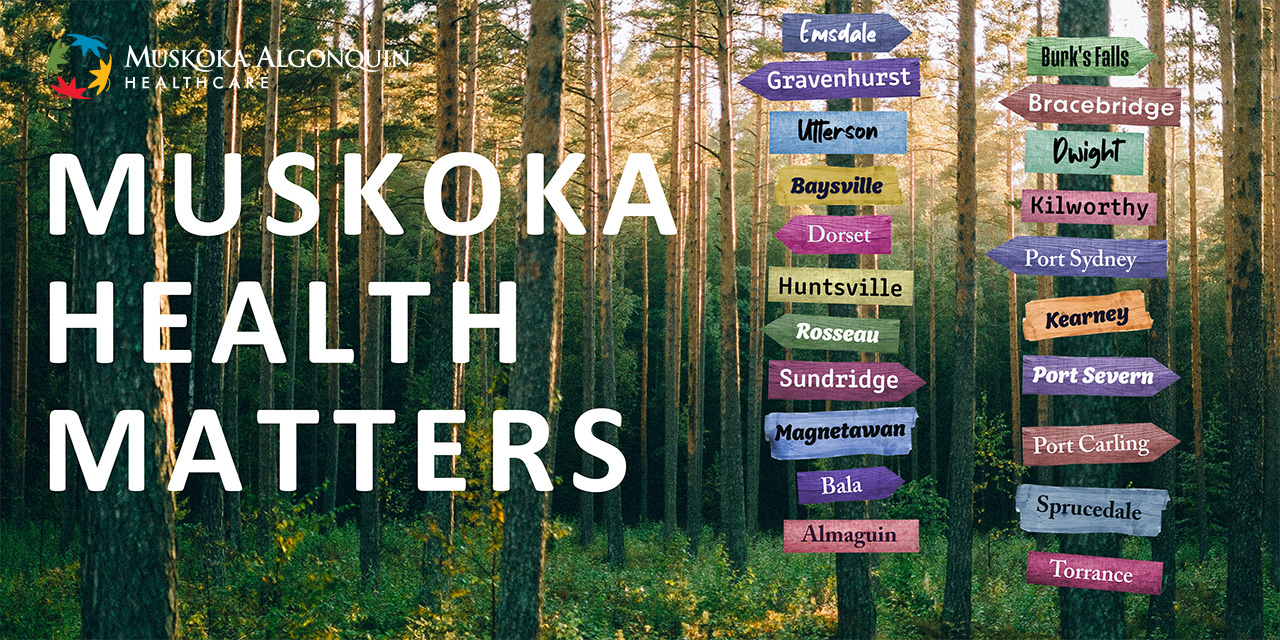 Muskoka Health Matters header