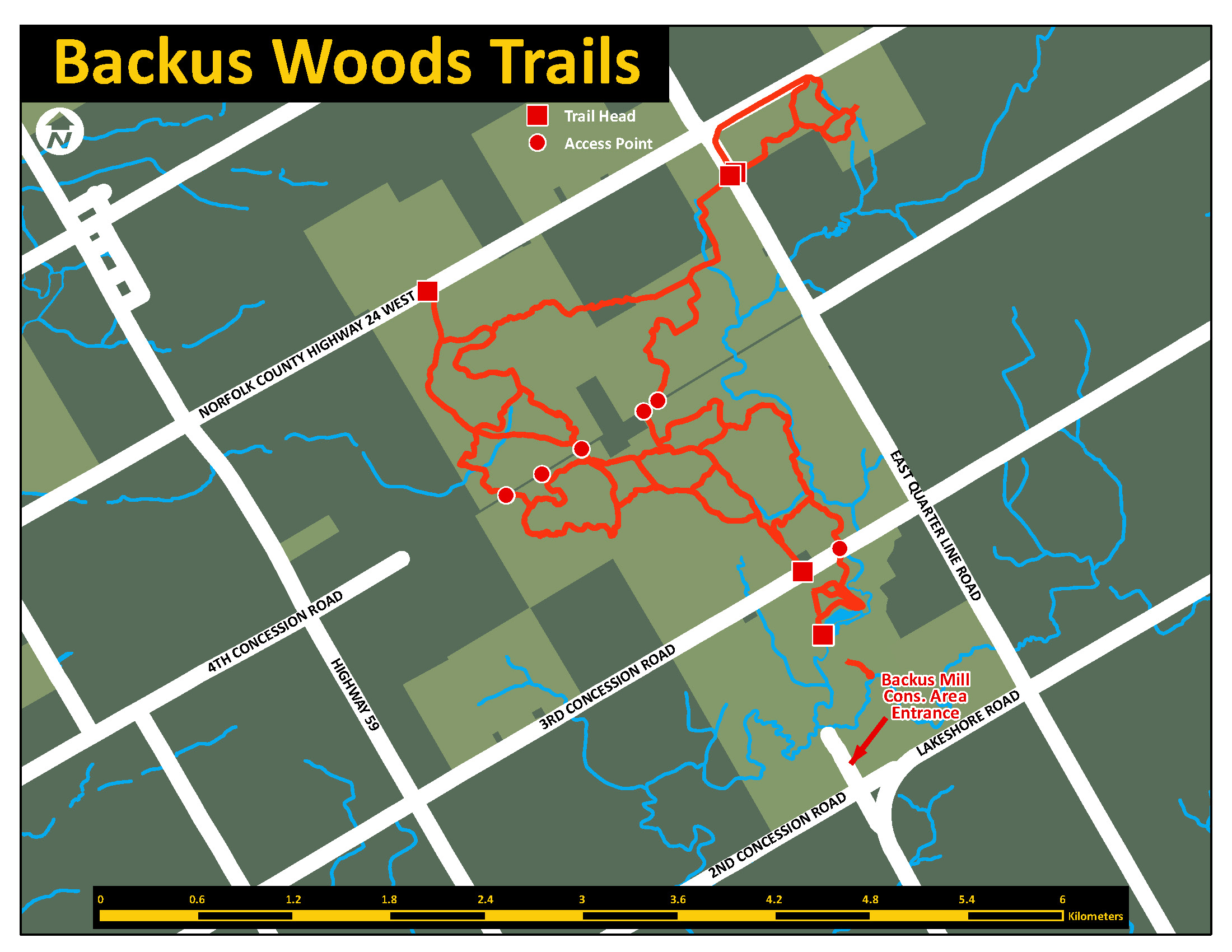 Backus Woods Trail