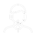 Icon of staff member on phone