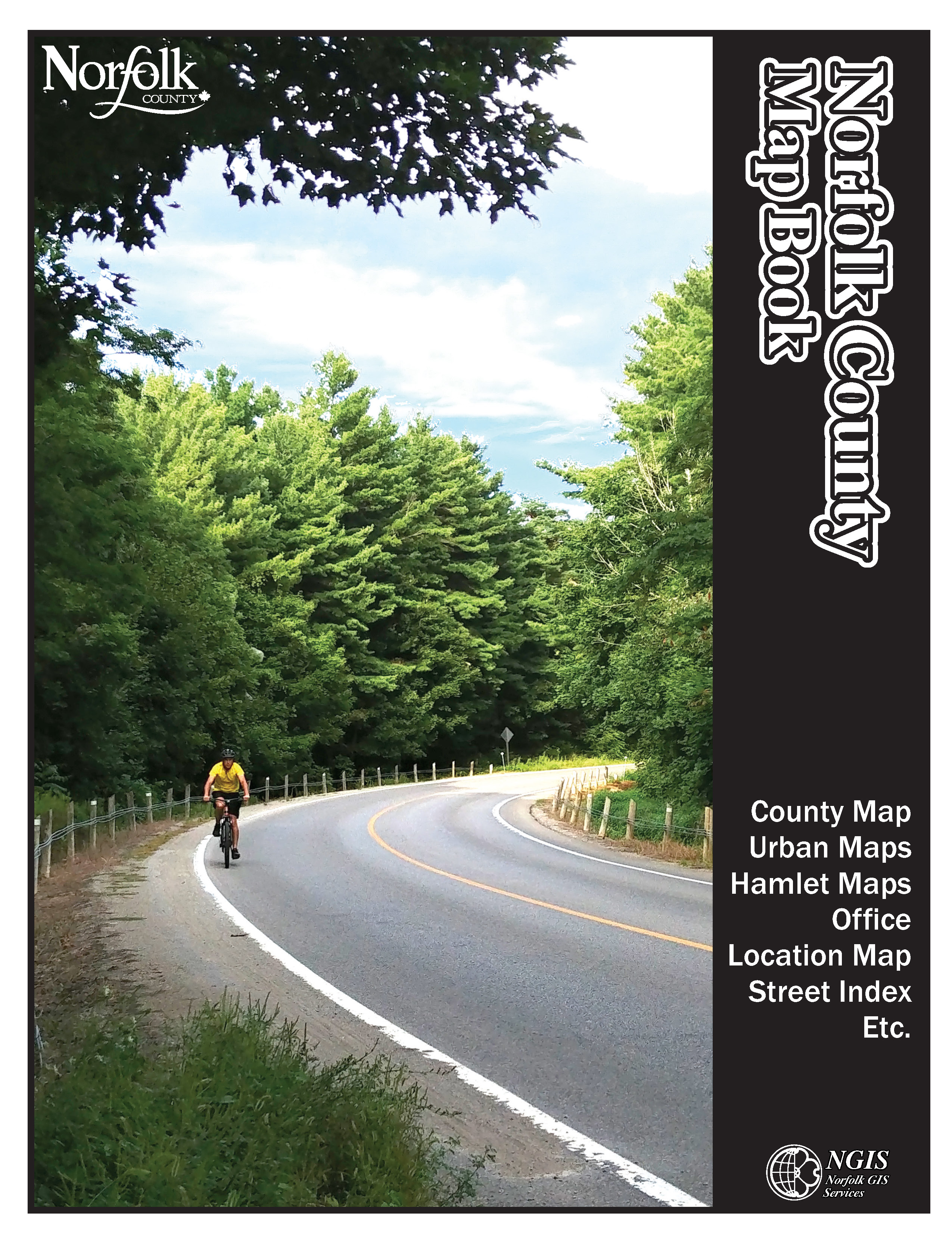 Norfolk County map book cover