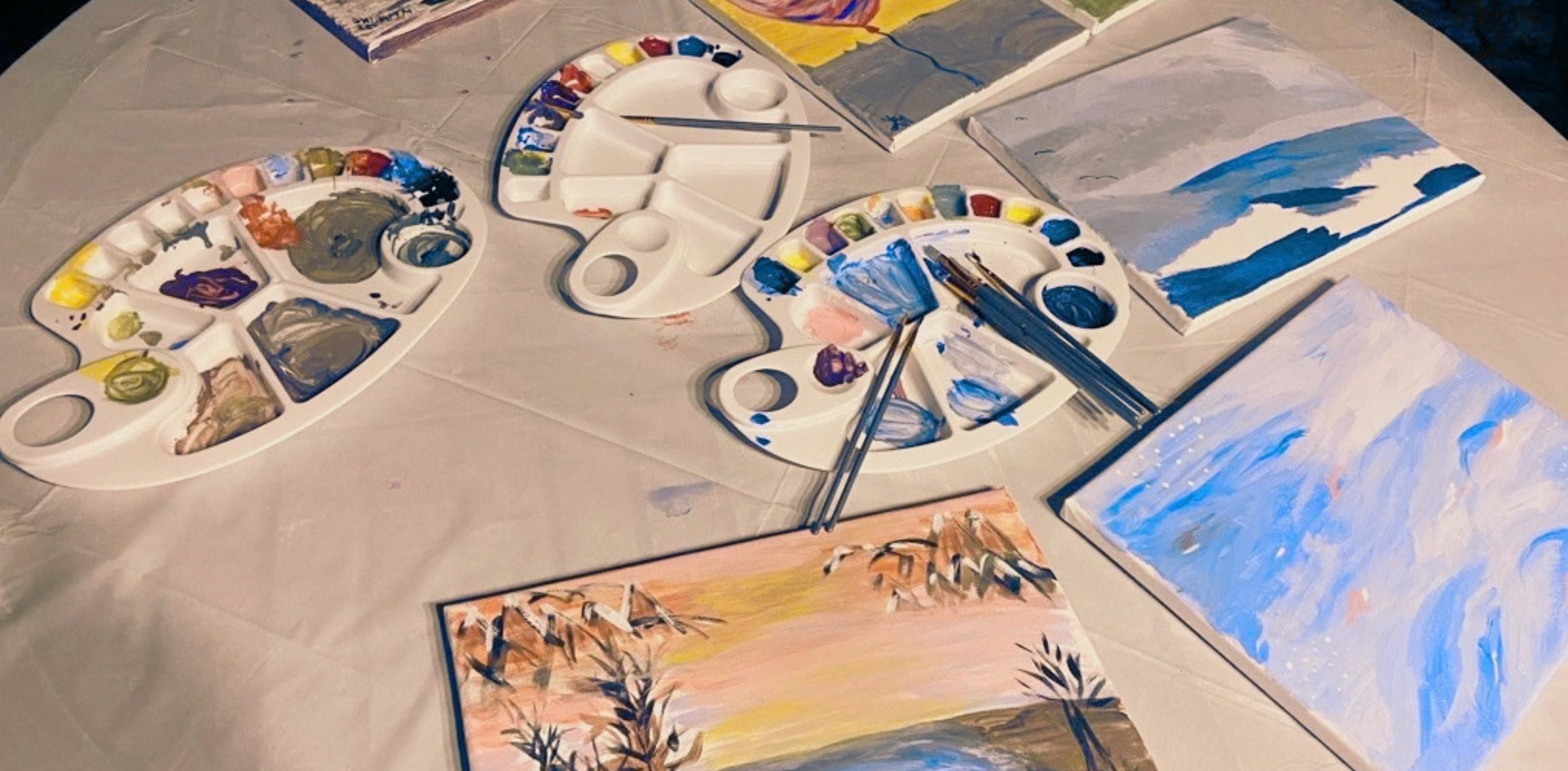 Paint and Sip Banner