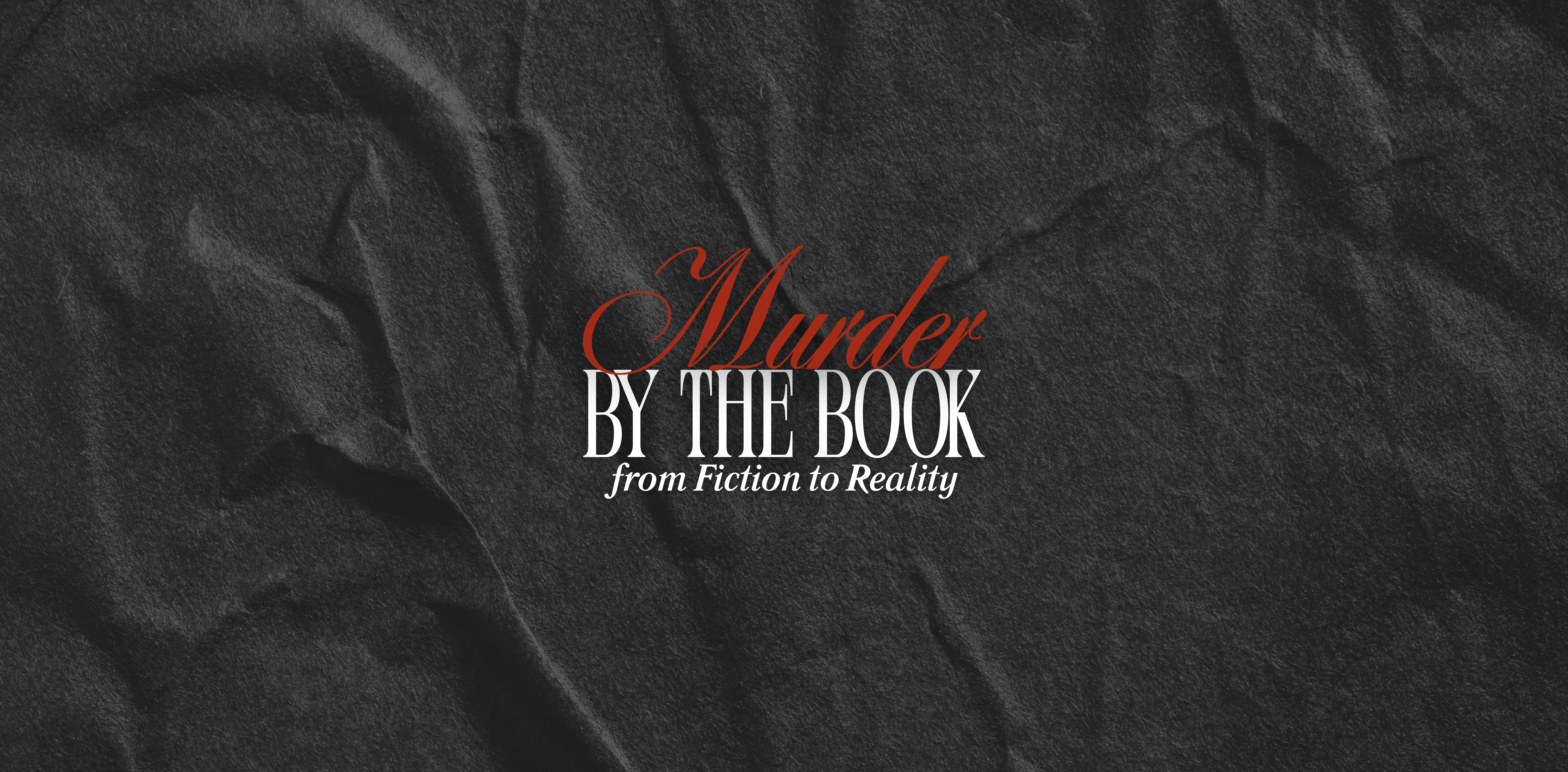 Murder By the Book Exhibit Banner
