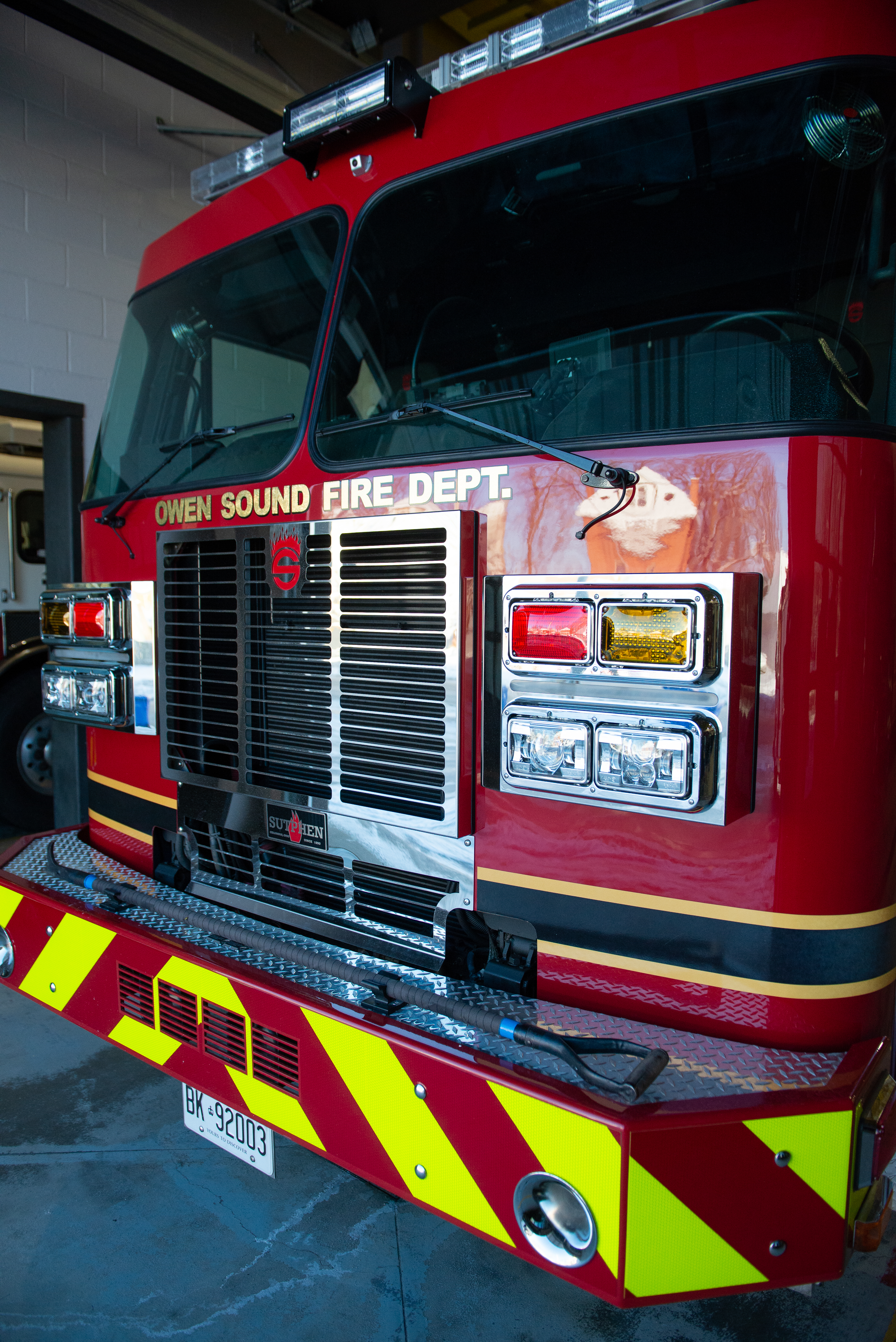 Owen Sound Fire Truck