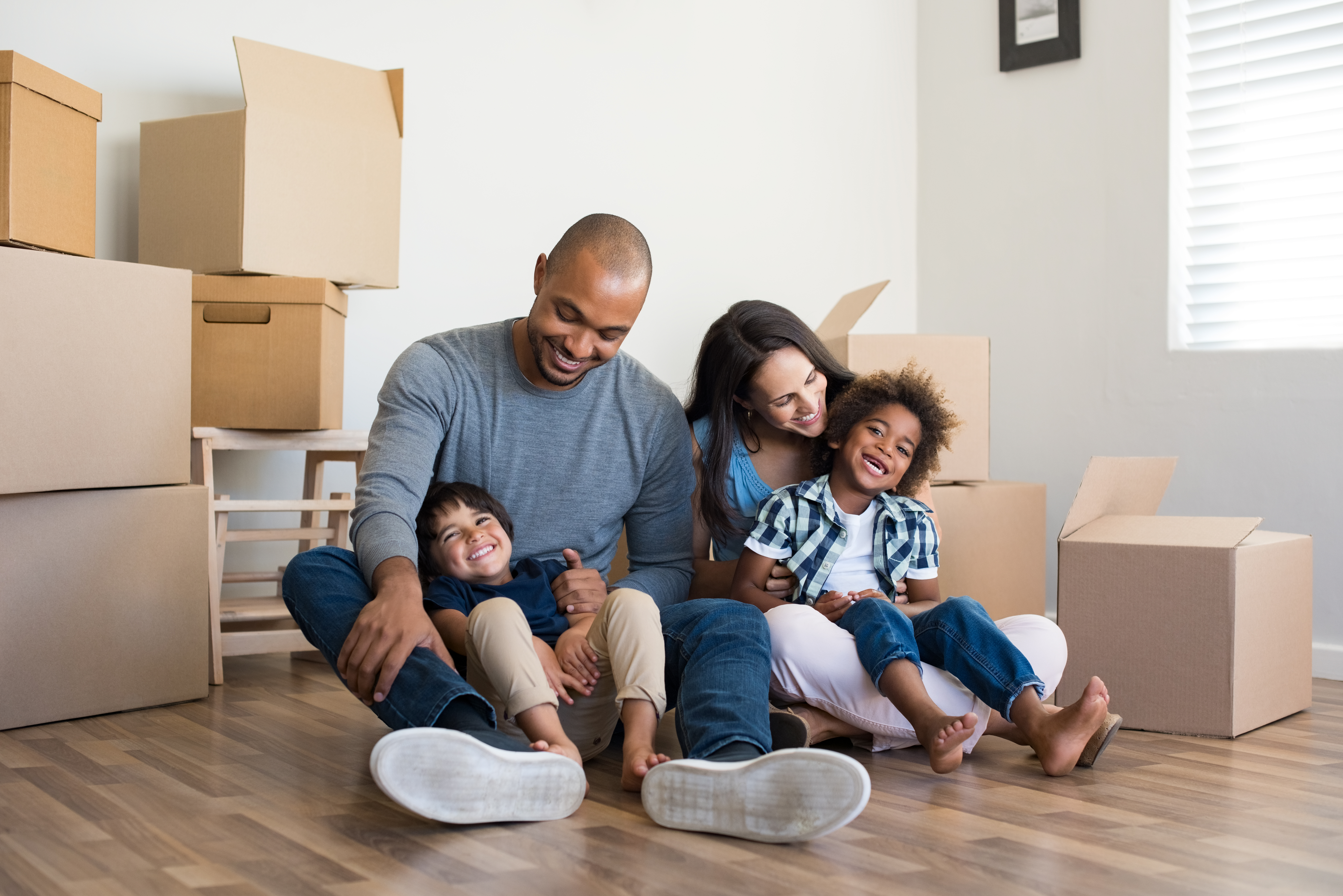 Family Moving Home