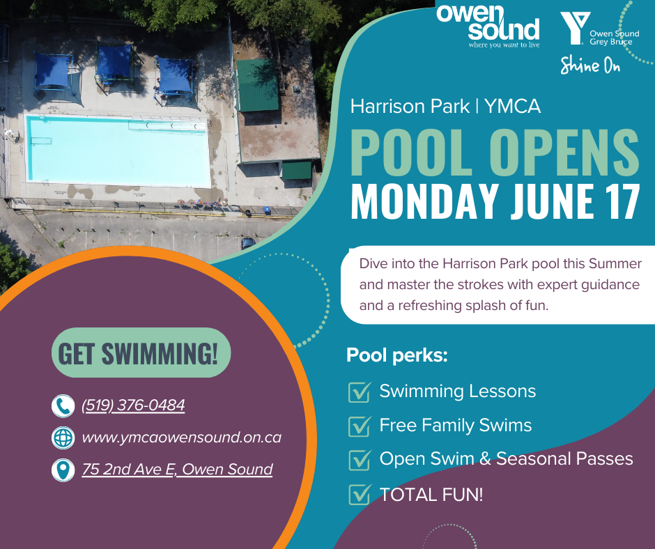Harrison Park Pool poster