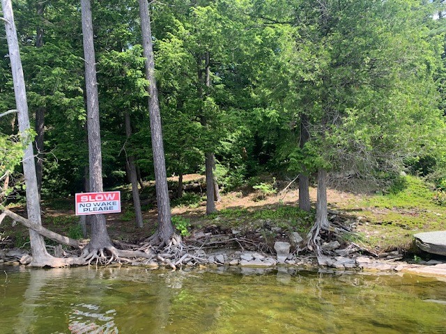 Slow No Wake signs