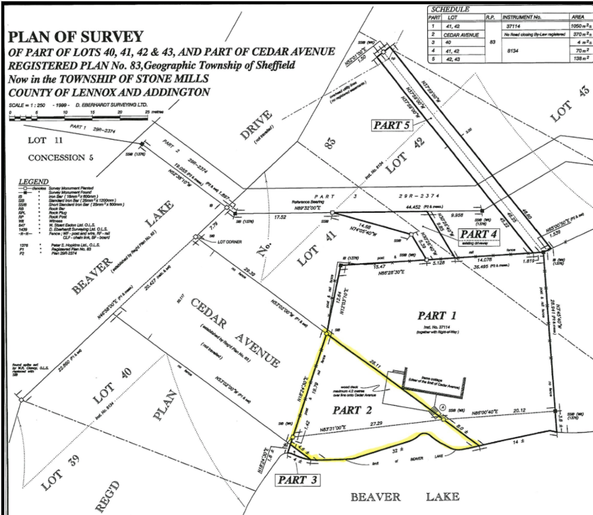 Cedar Avenue Road Allowance Closure