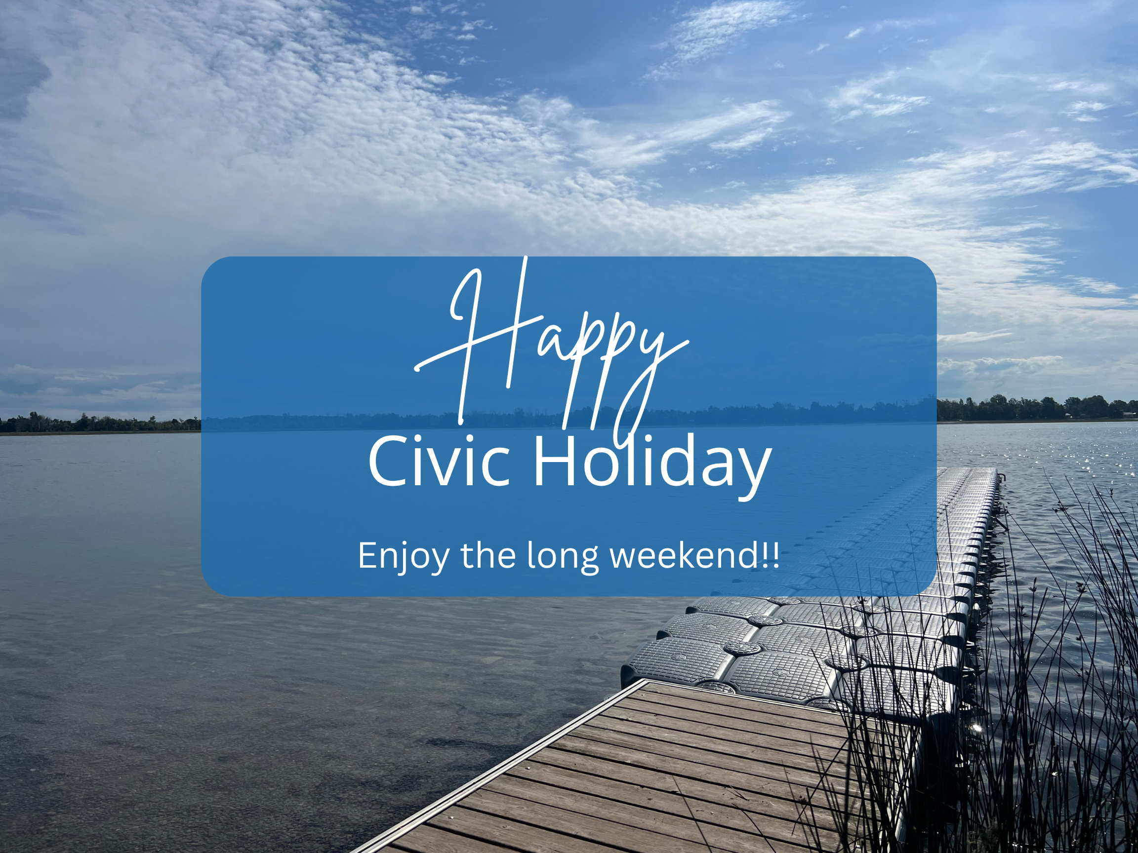 Image of Centennial Park Dock-Civic Long Weekend
