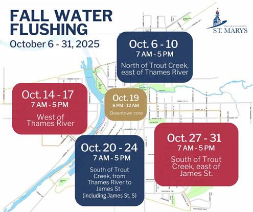 Fall 2025 Flushing map